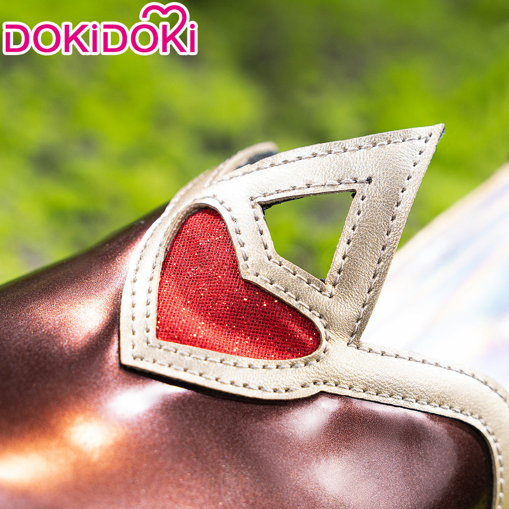 DokiDoki Game Genshin Impact Cosplay Alice Shoes Song of the Welkin Moon “ A ” Nod Krai