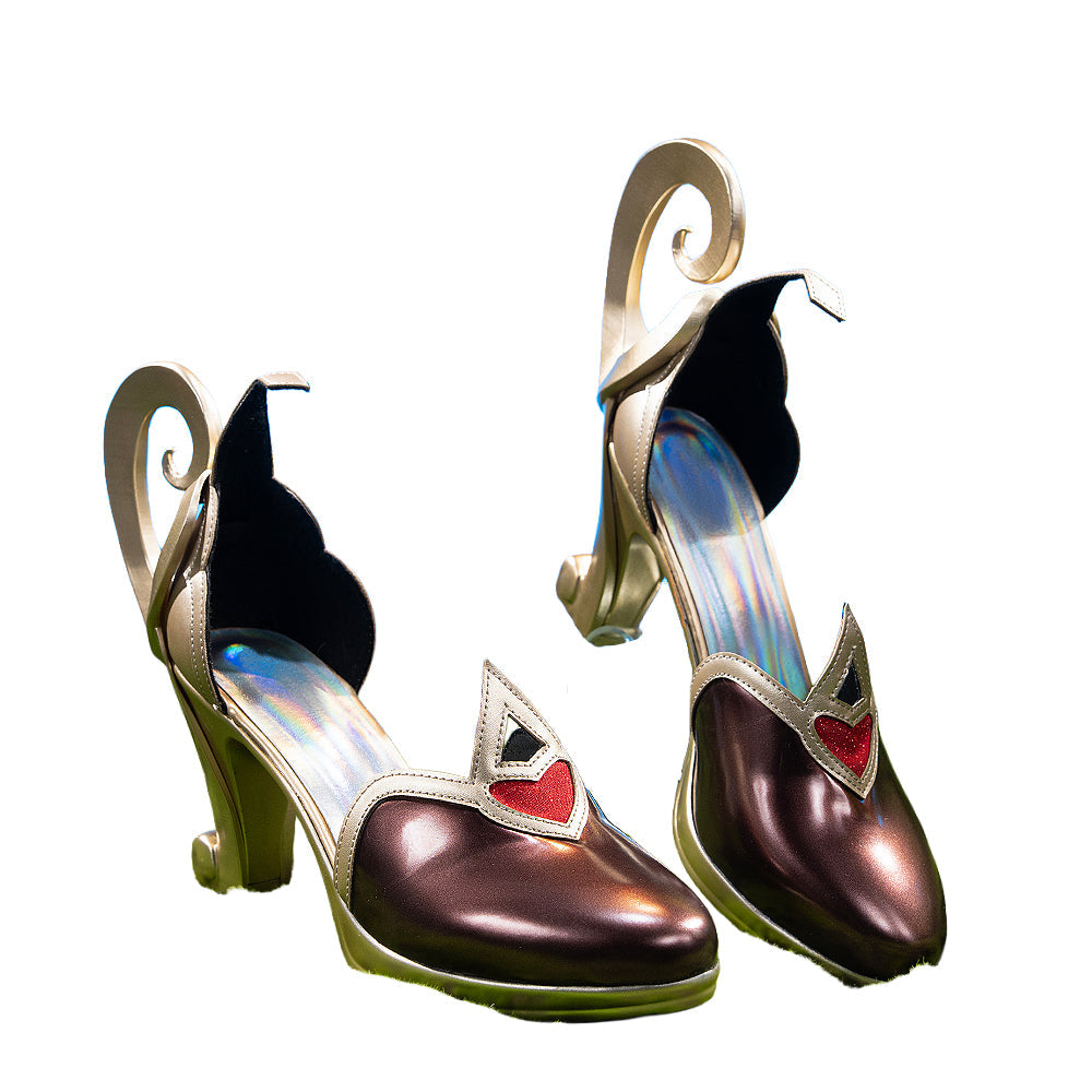 DokiDoki Game Genshin Impact Cosplay Alice Shoes Song of the Welkin Moon “ A ” Nod Krai