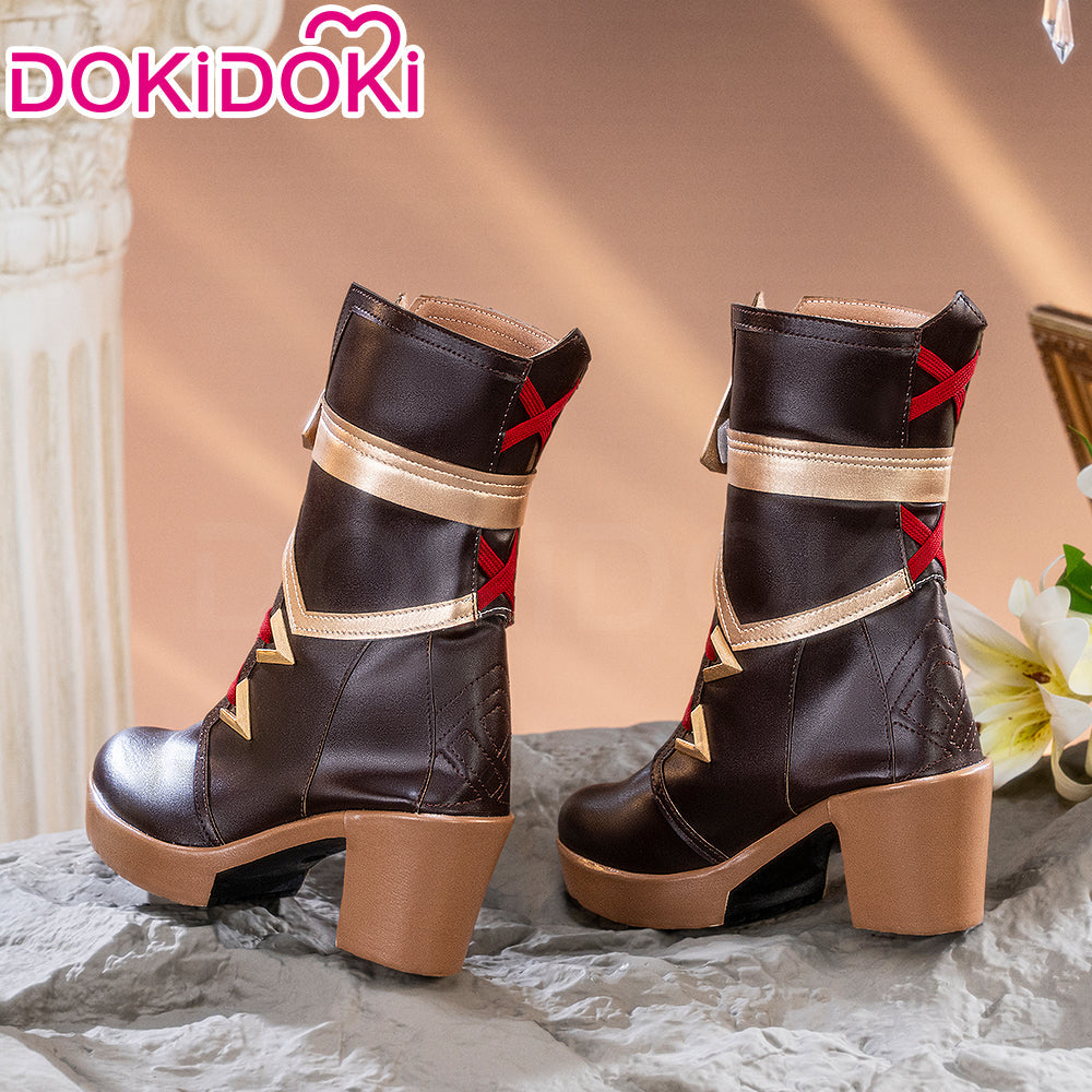 DokiDoki Game Genshin Impact Cosplay Linnea Shoes Augur Of Wonders
