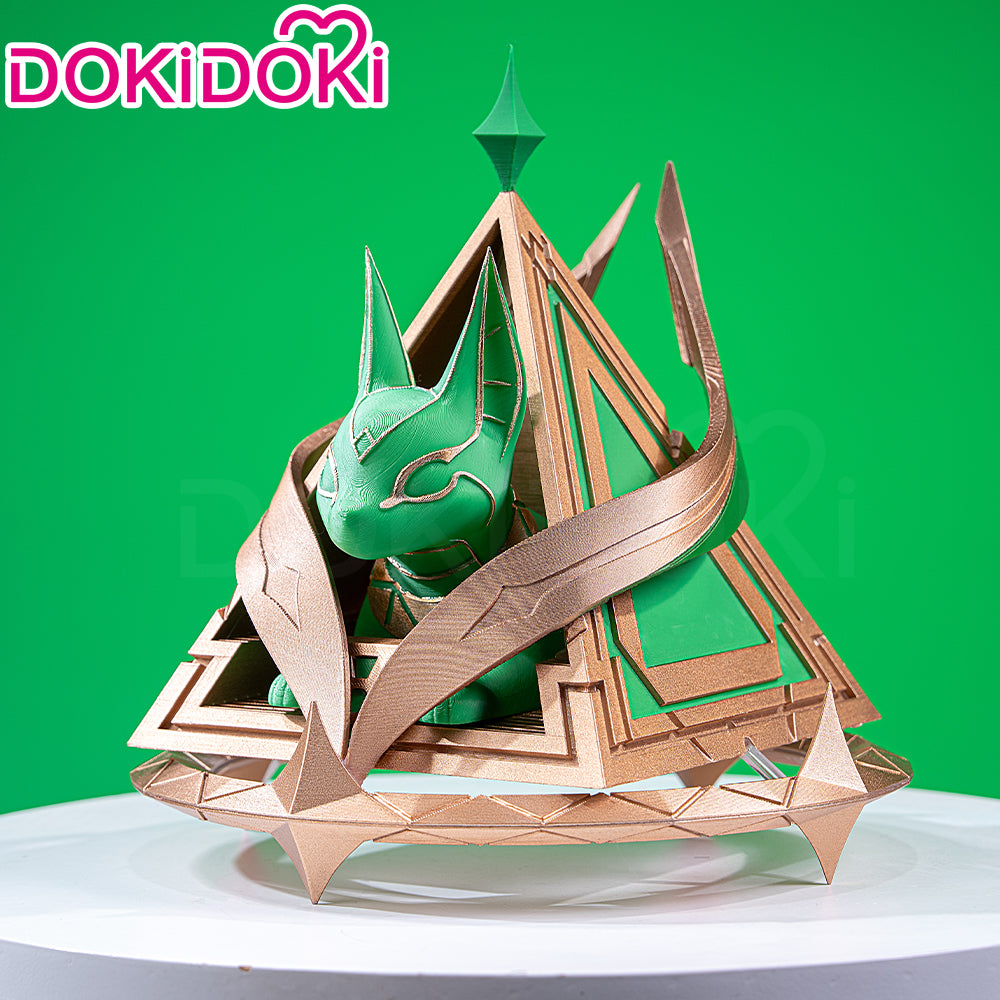 【Glowing】DokiDoki Game Genshin Impact Cosplay Nefer Weapon Prop Reliquary of Truth