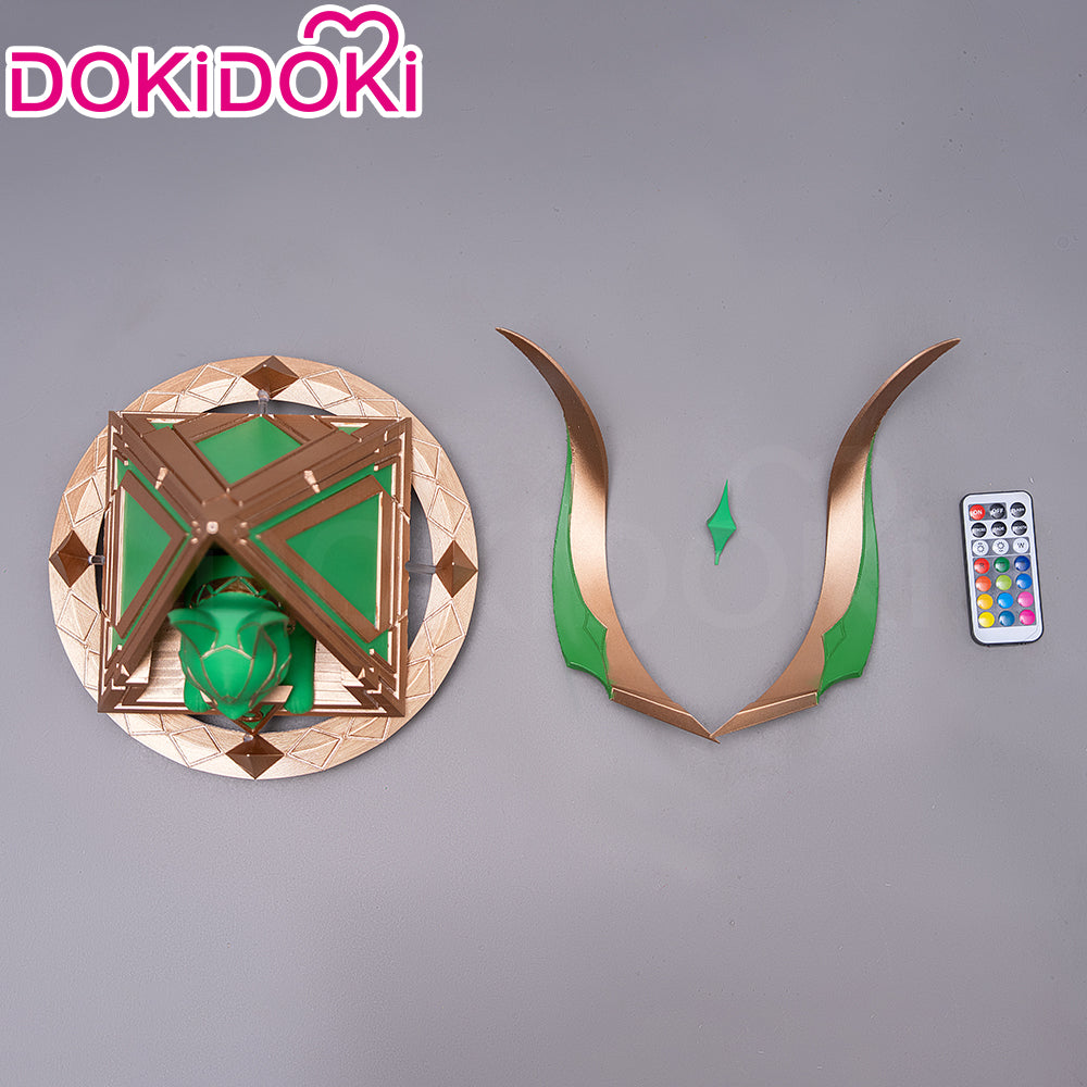 【Glowing】DokiDoki Game Genshin Impact Cosplay Nefer Weapon Prop Reliquary of Truth