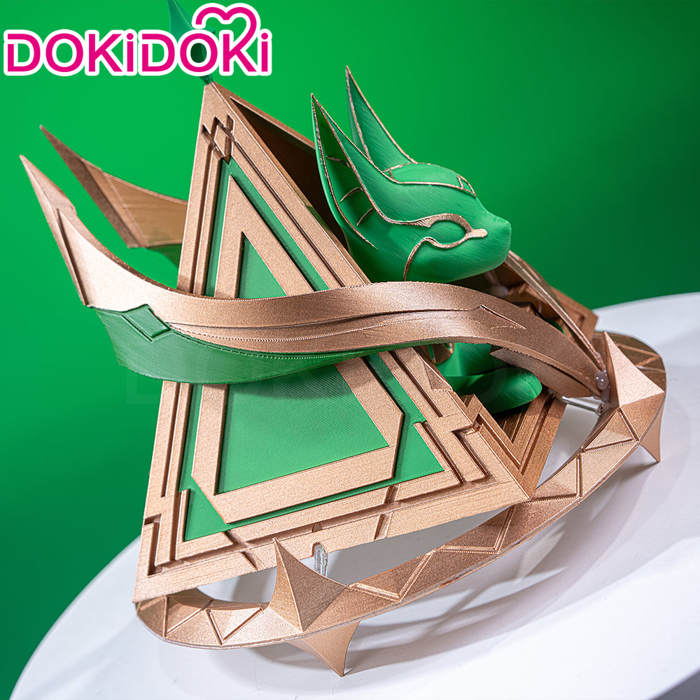 【Glowing】DokiDoki Game Genshin Impact Cosplay Nefer Weapon Prop Reliquary of Truth