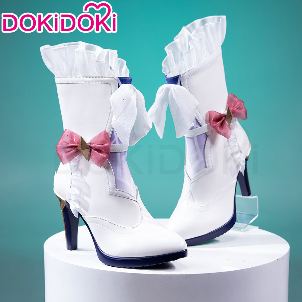 【Ready For Ship】DokiDoki Game Genshin Impact Cosplay Nicole Reeyn Shoes " N " Song of the Welkin Moon