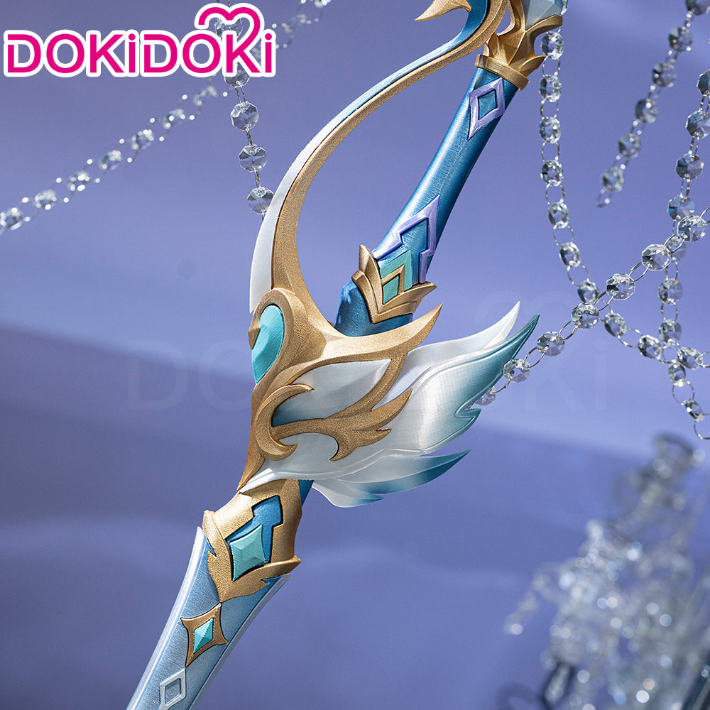DokiDoki Game Genshin Impact Cosplay Odette Prop Whitelake Frostfeather Snezhnaya