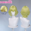 【Ready For Ship】DokiDoki Game Genshin Impact Cosplay Tholindis Wig Short Blonde Hair