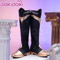 DokiDoki Game Genshin Impact Cosplay Traveler Aether Shoes Kong As Heaven and Earth Are Made Anew