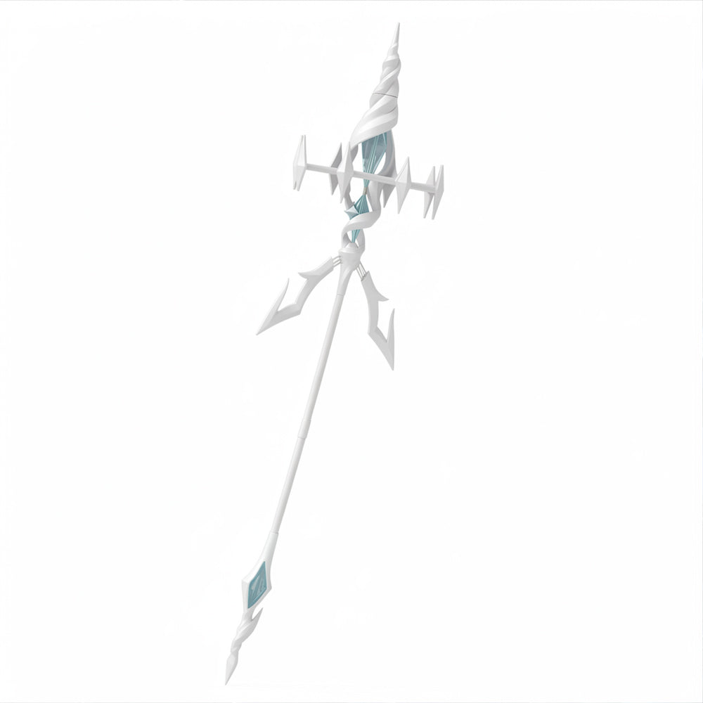 DokiDoki Game Genshin Impact Cosplay Tsaritsa Prop Staff Anastasya Feodorovna Snezhnaya Sudden Snow