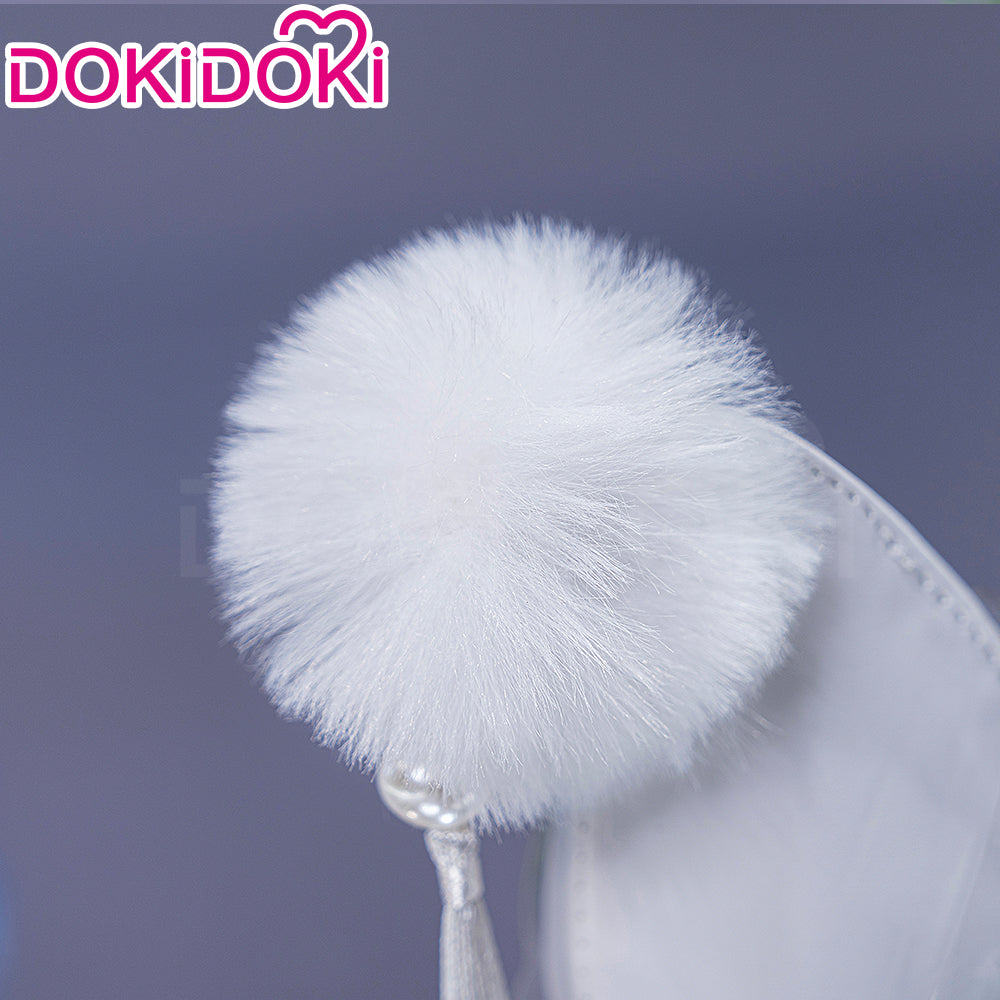 DokiDoki Game Genshin Impact Zibai Shoes The White Horse Adeptus Zi Bai Luna IV