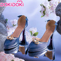DokiDoki Game Honkai: Star Rail Cosplay Ruan Mei Shoes Plumblossom Letter Ruanmei