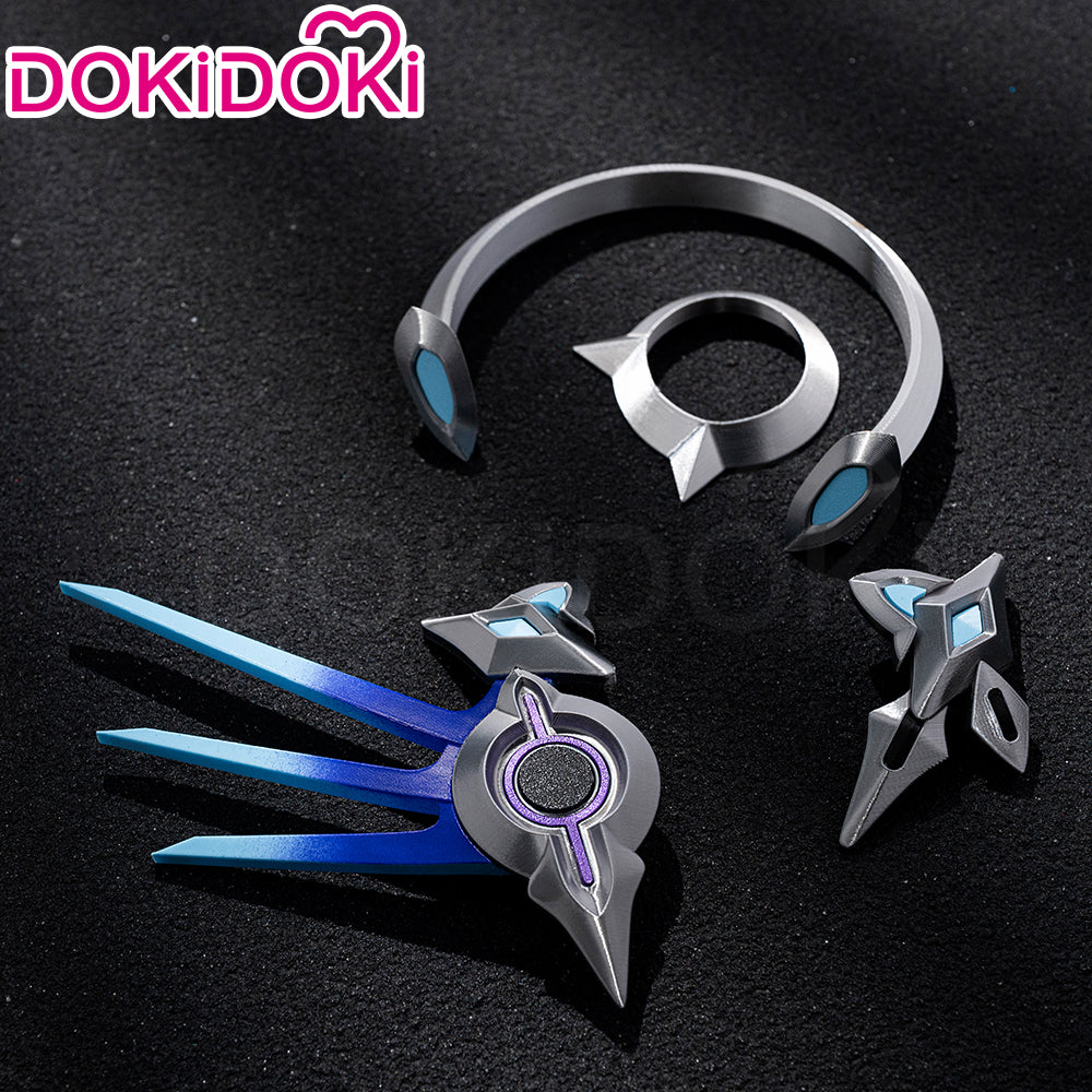 DokiDoki Game Honkai: Star Rail Cosplay Silver Wolf LV.999 Prop Headpiece Silver Wolf SP Planarcadia