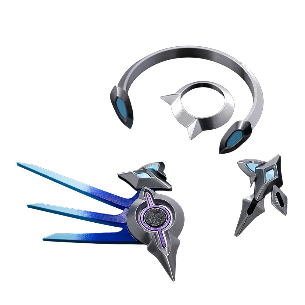 DokiDoki Game Honkai: Star Rail Cosplay Silver Wolf LV.999 Prop Headpiece Silver Wolf SP Planarcadia