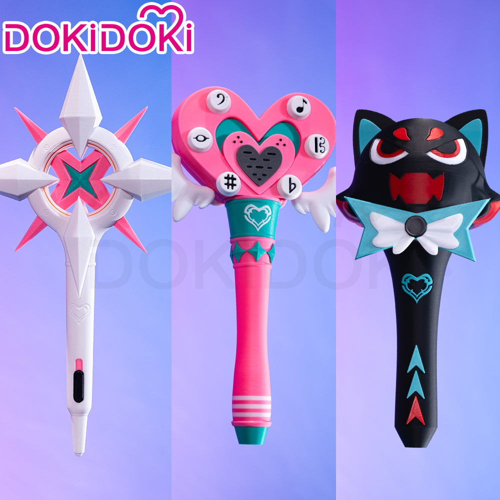 【In Stock】DokiDoki Game Zenless Zone Zero Cosplay Sunna / Nangong Yu / Aria Prop Microphone Angels of Delusion Chinatsu Remiel Nan Gong Yu ZZZ