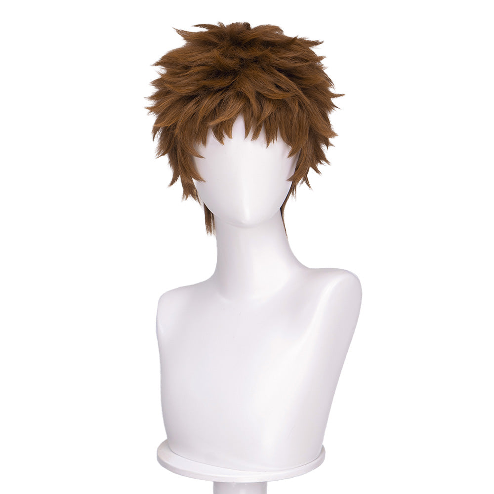 【Ready For Ship】DokiDoki Manga Anime Witch Hat Atelier Cosplay Tartah Wig Short Curly Brown Hair