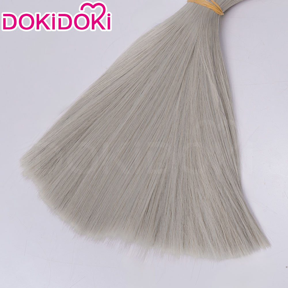 【Partially Ready For Ship】【Front Lace】DokiDoki Anime GACHIAKUTA Cosplay Tamsy Caines Wig Long Blond Navy Blue Hair