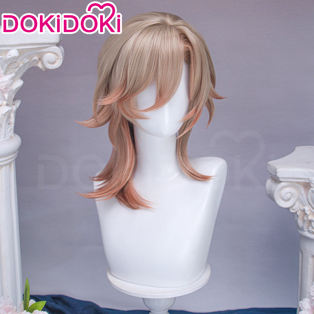 【Ready For Ship】DokiDoki Game Honkai: Star Rail Cosplay Kuchiba Wig Long Curly Brown Hair Planarcadia