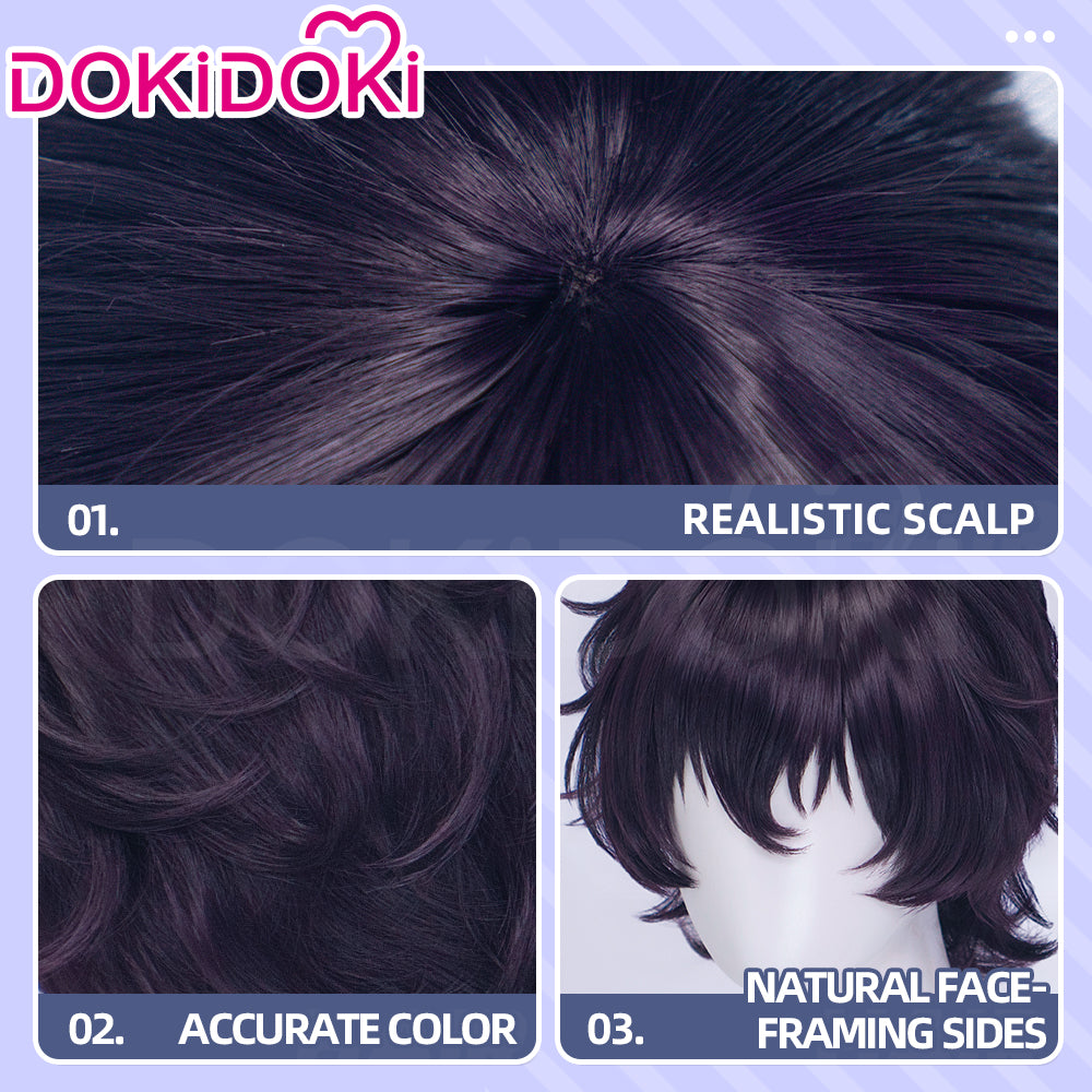 【Anime Ver Ready For Ship】DokiDoki Manga Anime Witch Hat Atelier Cosplay Agate Agott Wig Short Curly Hair