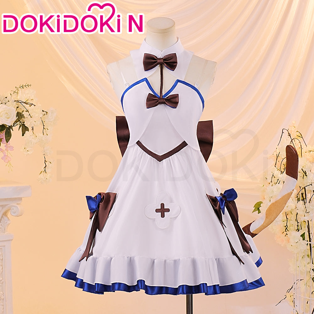 【Partial Size Ready For Ship】【In Stock】【Size XS-3XL】DokiDoki-N Game Genshin Impact Cosplay Albedo / Eula / Diona / Ganyu Costume Genshin Concert 2023