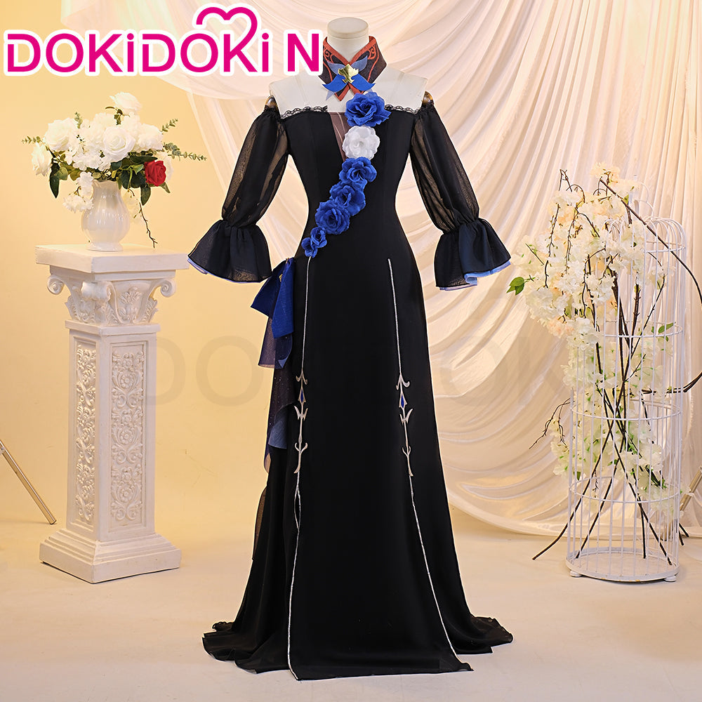 【Partial Size Ready For Ship】【In Stock】【Size XS-3XL】DokiDoki-N Game Genshin Impact Cosplay Albedo / Eula / Diona / Ganyu Costume Genshin Concert 2023