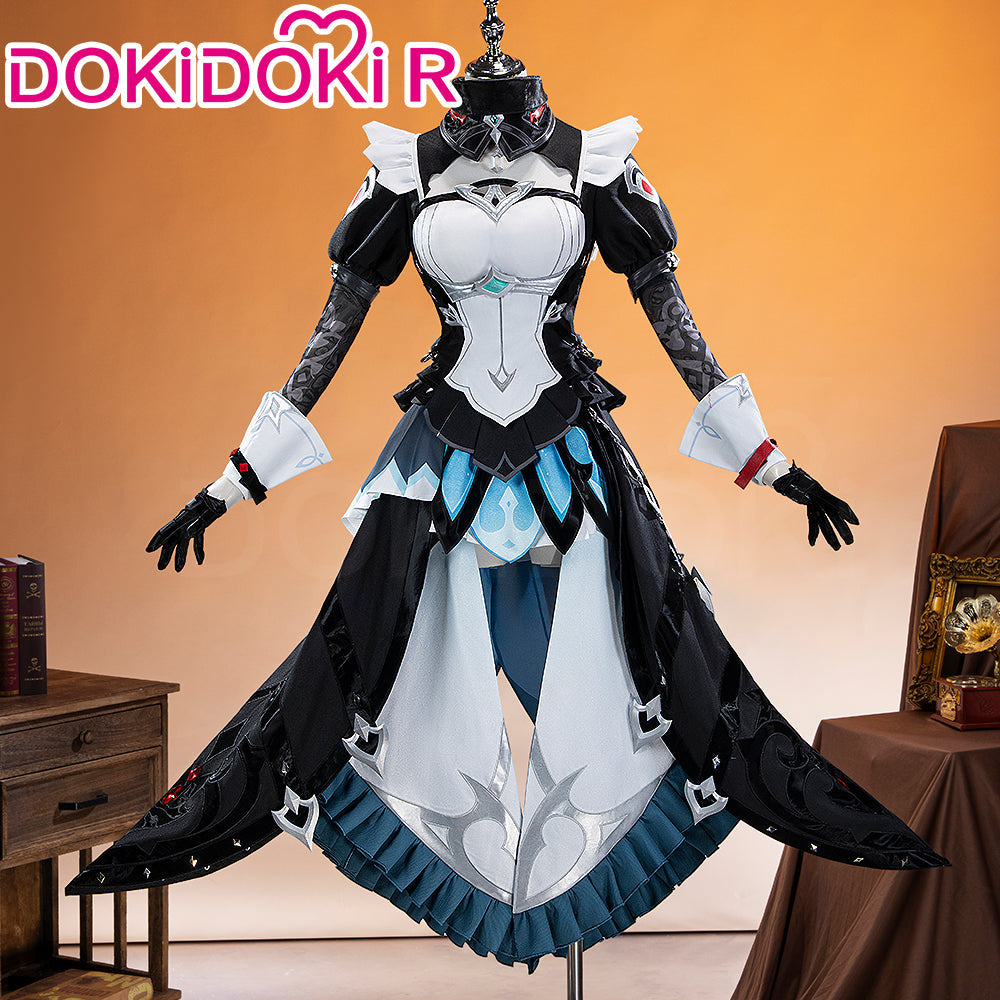 Genshin Impact Cosplay Danica R Costume Size S-2XL DokiDoki Snezhnaya Sudden Snow