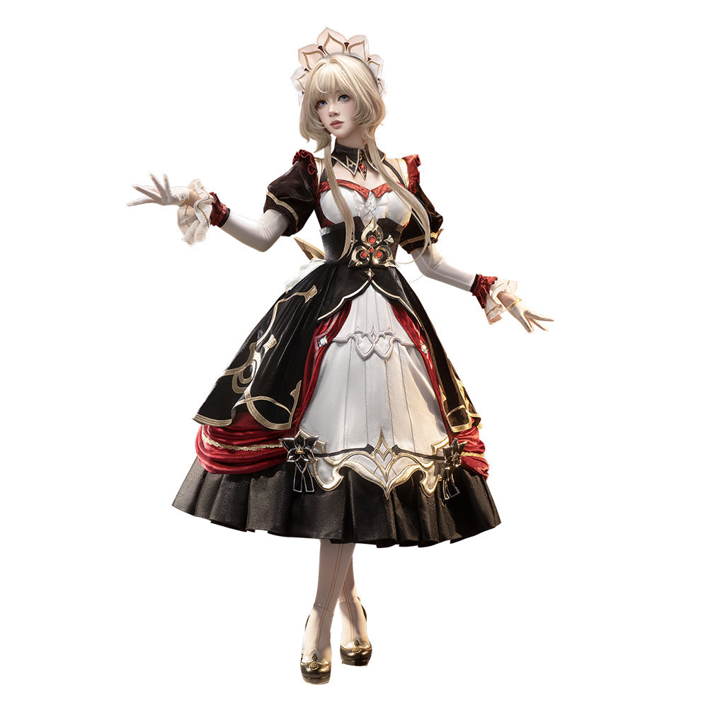 Genshin Impact Cosplay Sandrone SR Costume Size S-XL DokiDoki Marionette Long Dress Version