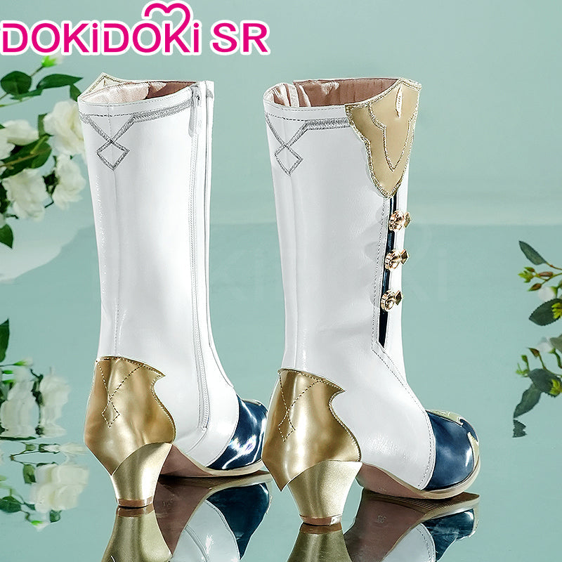 Genshin Impact Cosplay Vesna SR Shoes DokiDoki Snezhnaya Sudden Snow