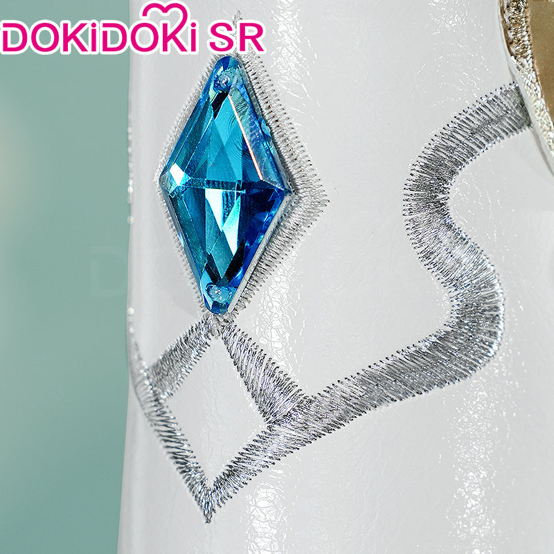 Genshin Impact Cosplay Vesna SR Shoes DokiDoki Snezhnaya Sudden Snow