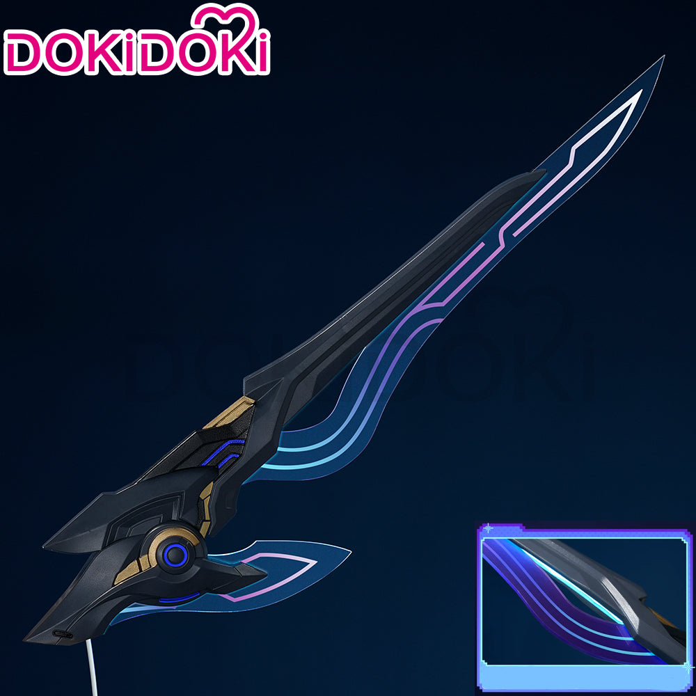 【Glowing】DokiDoki Game Honkai: Star Rail Cosplay Silver Wolf Prop LV.999 SP Planarcadia