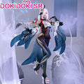 【Size S-2XL】DokiDoki-SR Game Genshin Impact Shenhe Cosplay Costume Shen He