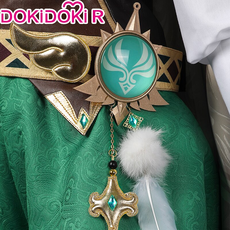 【Size XS-XXL】DokiDoki-R Game Genshin Impact  Cosplay Venti Cosplay Costume