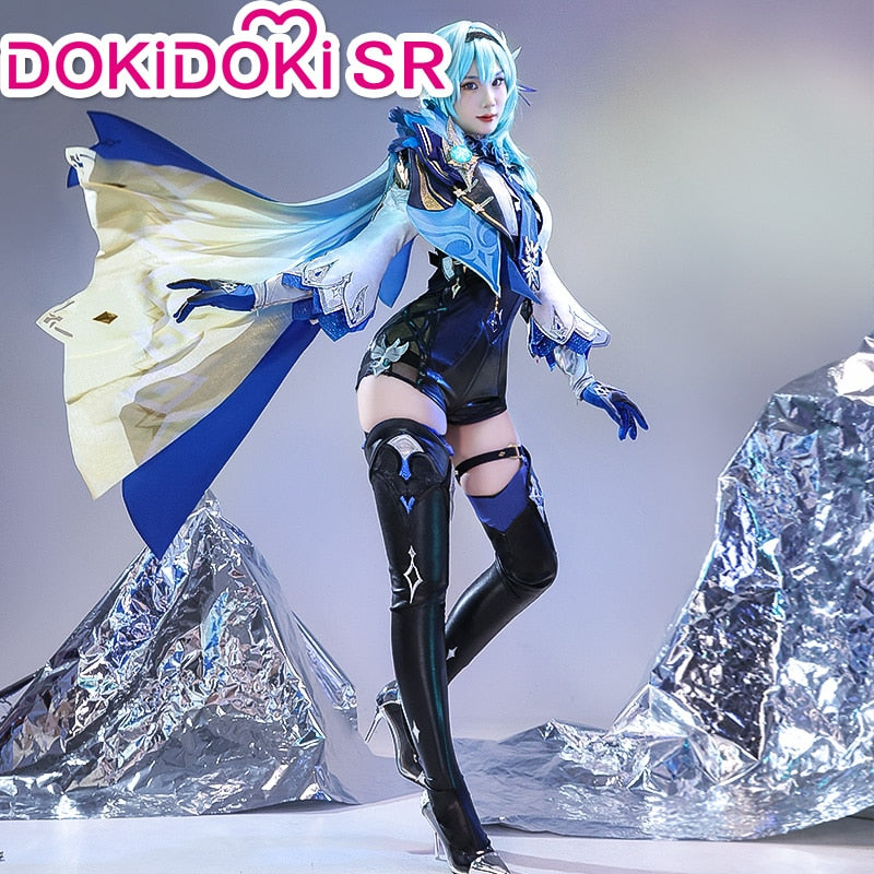 DokiDoki-SR Game Genshin Impact Cosplay Eula Costume