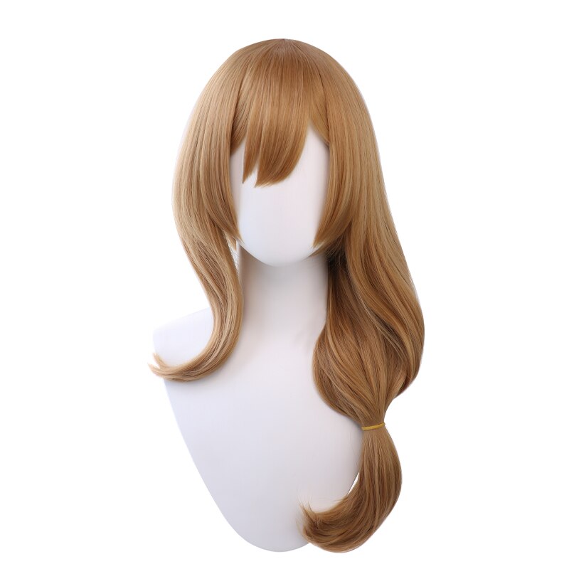 DokiDoki Game Genshin Impact Cosplay Lisa  Wig Long Blonde Curvy