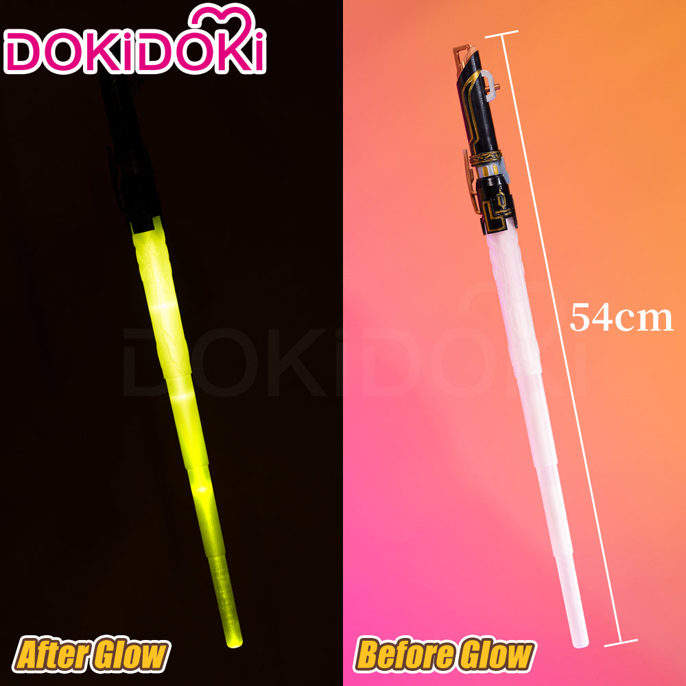 DokiDoki Game Honkai: Star Rail Cosplay Trailblazer Caelus / Stelle Prop Glowing Lightstick Elation Path
