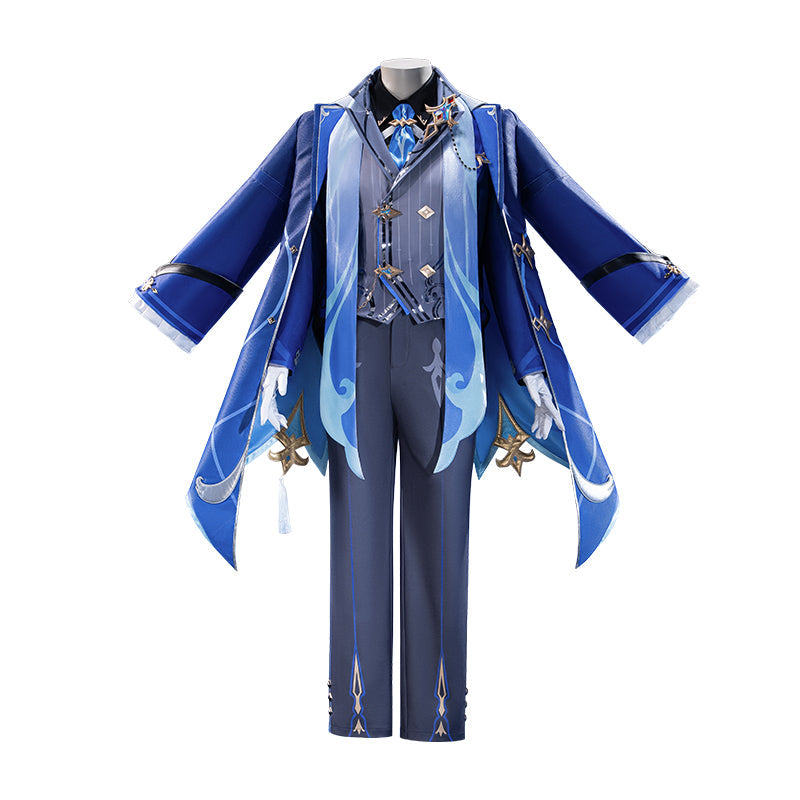 【In Stock】【Size S-2XL】DokiDoki-N Game Genshin Impact Cosplay Neuvillette Costume Fontaine Lantern Rite