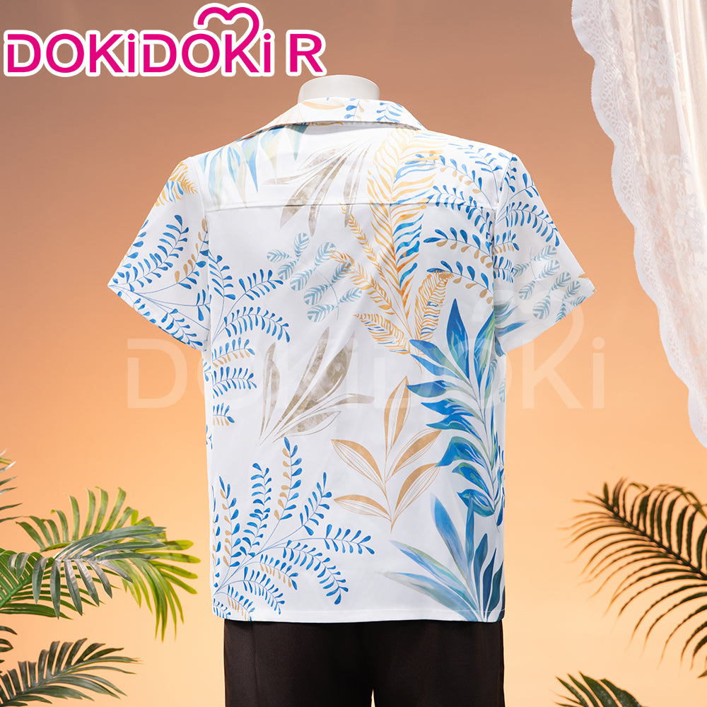 【In Stock】【Size S-2XL】DokiDoki-R Game Love And Deepspace Cosplay Sylus / Xavier / Zayne / Rafayel  / Caleb Costume Tops Only Summer Beach Blaze / Subtly Wild / Bright Spotlight