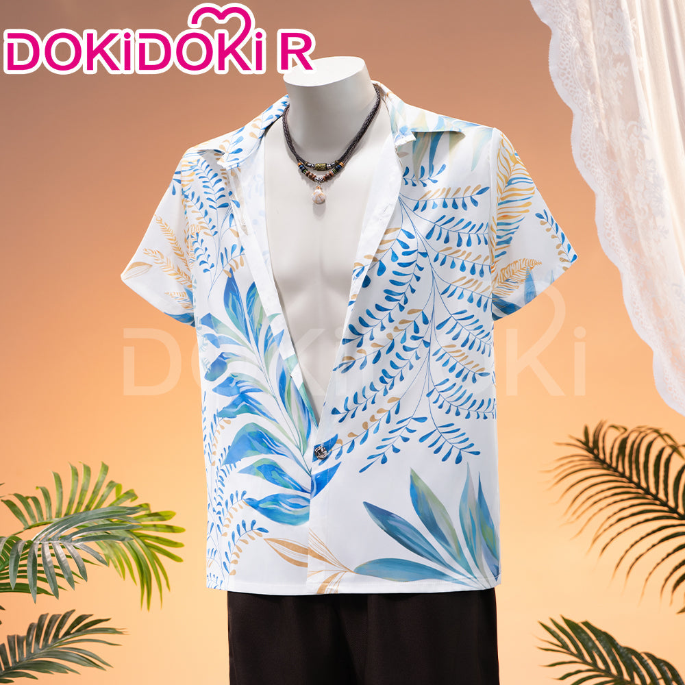 【In Stock】【Size S-2XL】DokiDoki-R Game Love And Deepspace Cosplay Sylus / Xavier / Zayne / Rafayel  / Caleb Costume Tops Only Summer Beach Blaze / Subtly Wild / Bright Spotlight