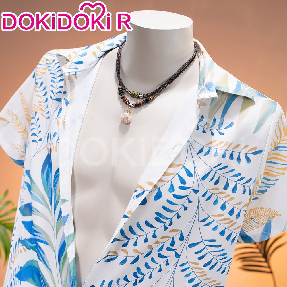 【In Stock】【Size S-2XL】DokiDoki-R Game Love And Deepspace Cosplay Sylus / Xavier / Zayne / Rafayel  / Caleb Costume Tops Only Summer Beach Blaze / Subtly Wild / Bright Spotlight