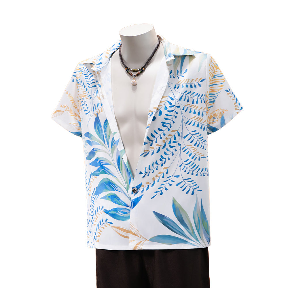 【In Stock】【Size S-2XL】DokiDoki-R Game Love And Deepspace Cosplay Sylus / Xavier / Zayne / Rafayel  / Caleb Costume Tops Only Summer Beach Blaze / Subtly Wild / Bright Spotlight