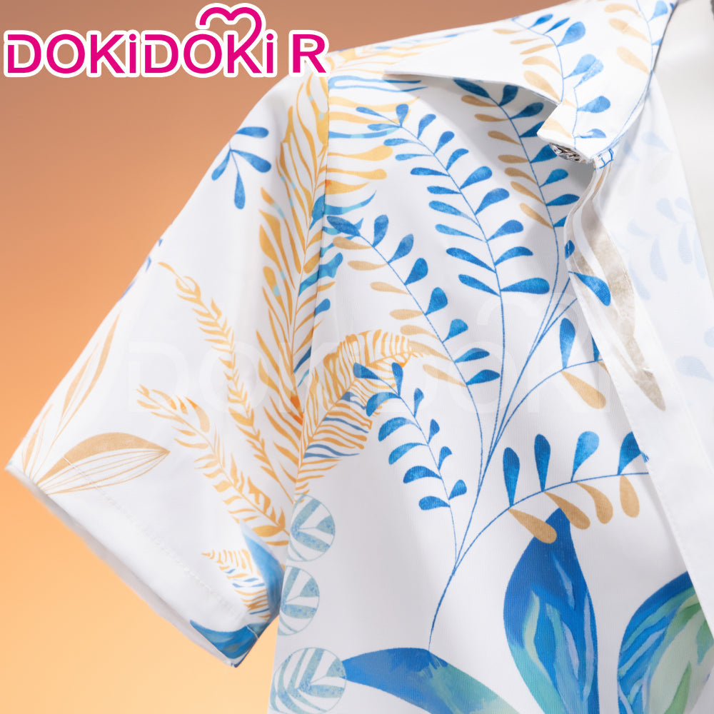 【In Stock】【Size S-2XL】DokiDoki-R Game Love And Deepspace Cosplay Sylus / Xavier / Zayne / Rafayel  / Caleb Costume Tops Only Summer Beach Blaze / Subtly Wild / Bright Spotlight