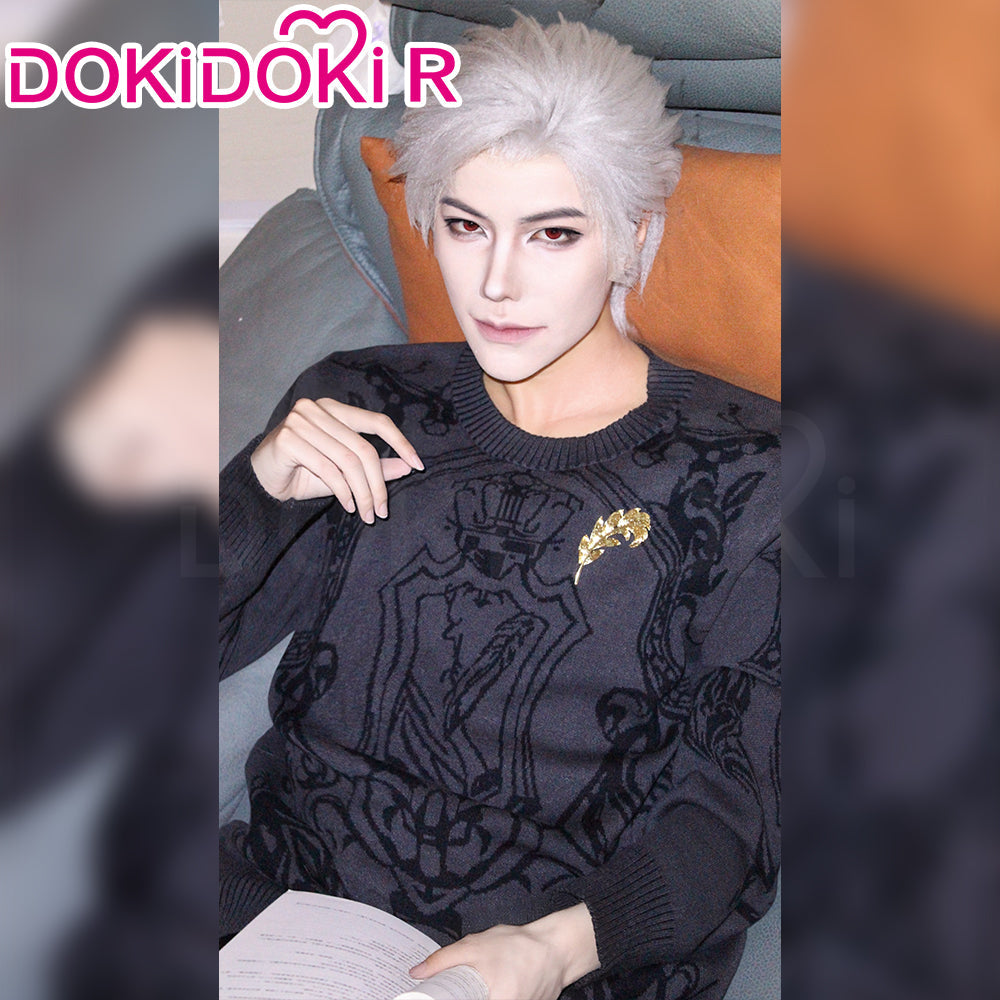【In Stock】【Size S-2XL】DokiDoki-R Game Love and Deepspace Cosplay Sylus Costume Black Sweater Magnum Opus
