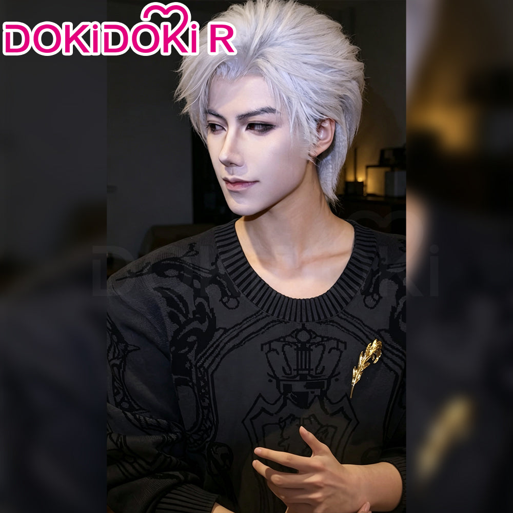 【In Stock】【Size S-2XL】DokiDoki-R Game Love and Deepspace Cosplay Sylus Costume Black Sweater Magnum Opus