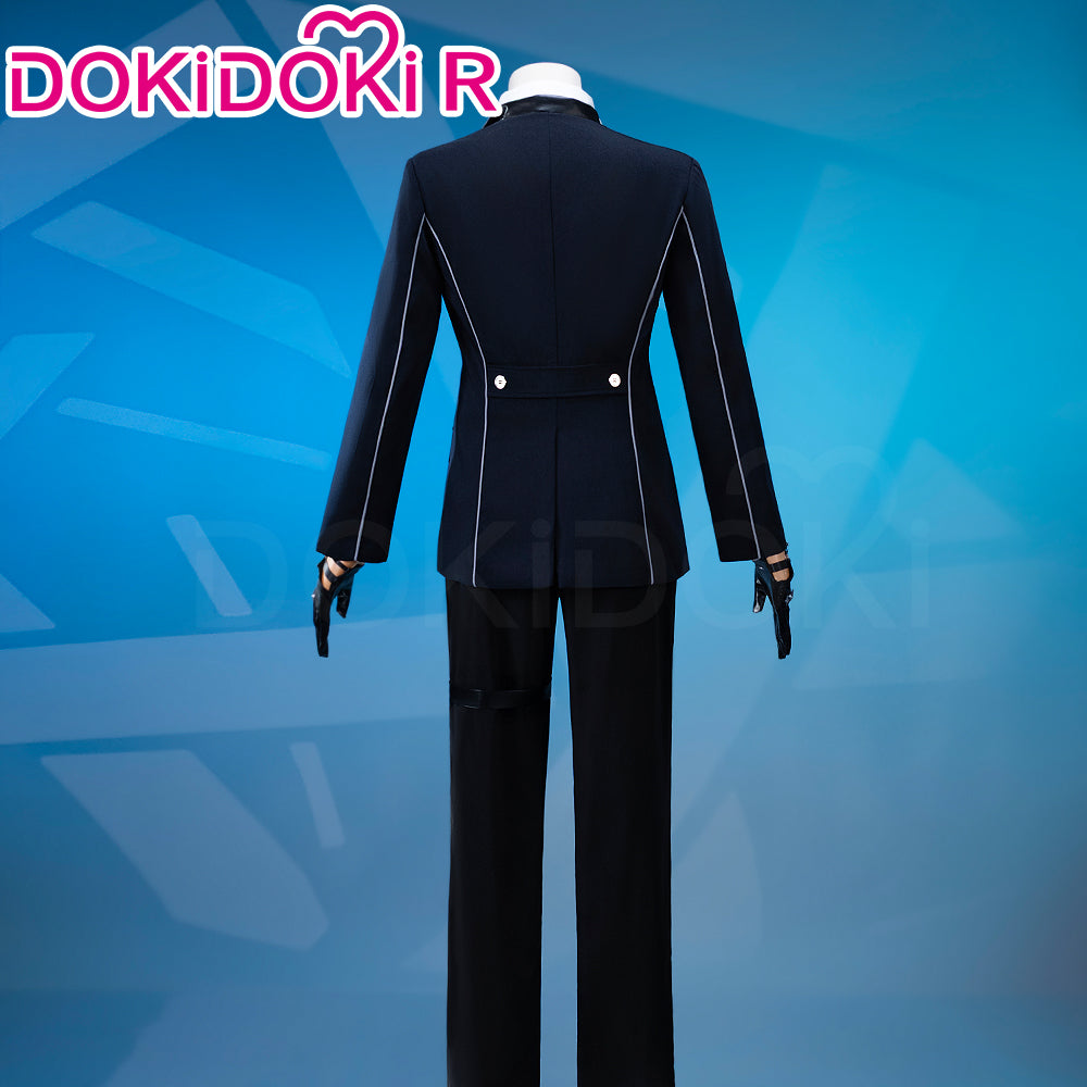 【In Stock】【Size S-XL】DokiDoki-R Game Love and Deepspace Cosplay Xavier Costume Black Suit Wisdom's Edge