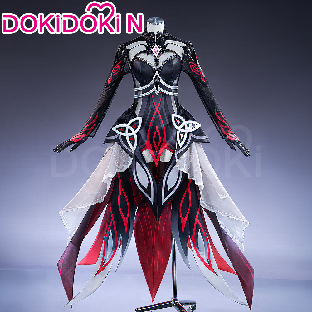 【Partially Ready For Ship】【Size XS-3XL】DokiDoki-N Game Genshin Impact Cosplay Ronova Costume Ruler of Death