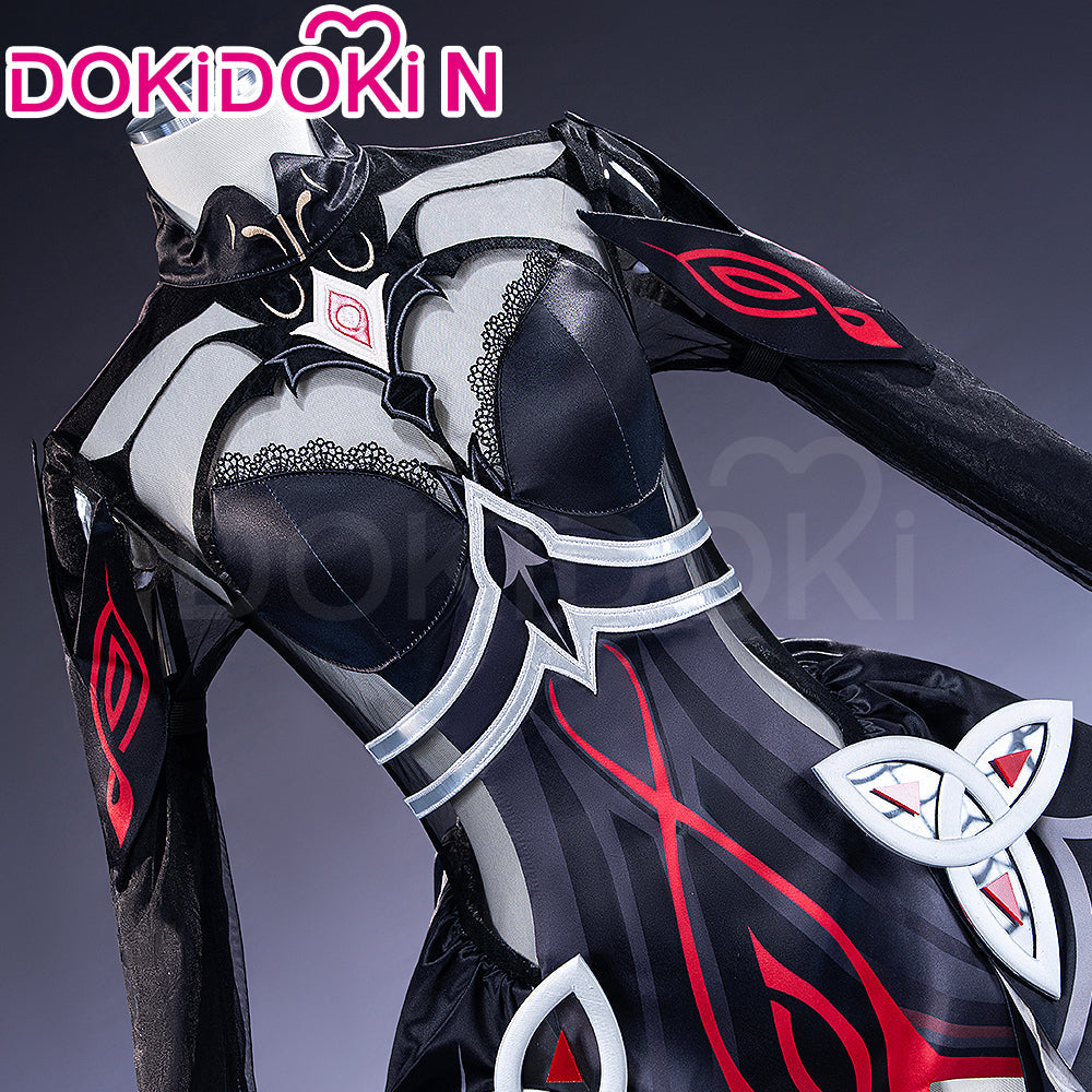 【Partially Ready For Ship】【Size XS-3XL】DokiDoki-N Game Genshin Impact Cosplay Ronova Costume Ruler of Death