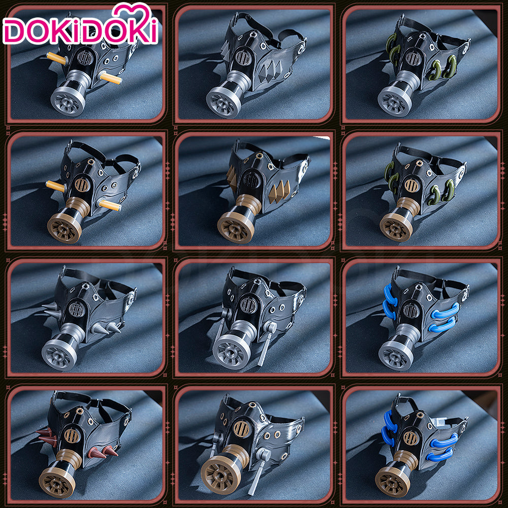 【In Stock】DokiDoki Anime GACHIAKUTA Cosplay Riyo Reaper / Zanka Nijiku / Rudo Surebrec / Guita / Tamsy Caines / Enjin Prop Mask