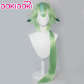 【Ready For Ship】DokiDoki Game Genshin Impact Cosplay  Sucrose   Wig Long Green