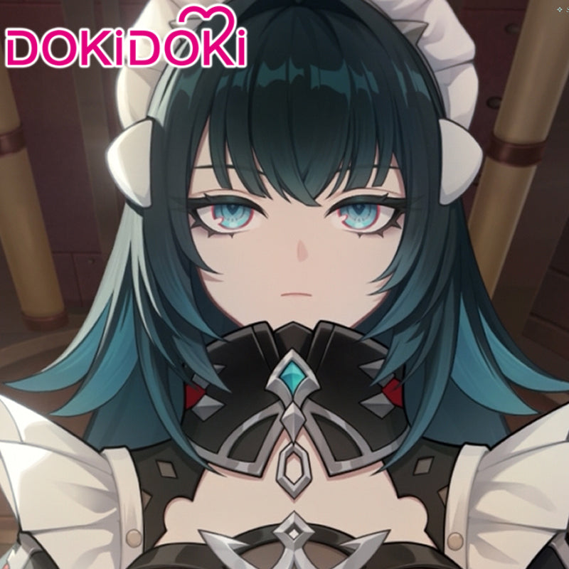 【Confirmed】$5 Deposit =10% OFF Coupon DokiDoki Game Genshin Impact Cosplay Danica Costume Snezhnaya Sudden Snow