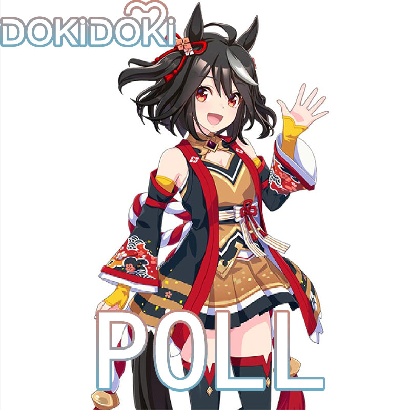 【POLL】$5 Deposit =10% OFF Coupon DokiDoki Anime Game Cosplay Costume Black Brown Dress