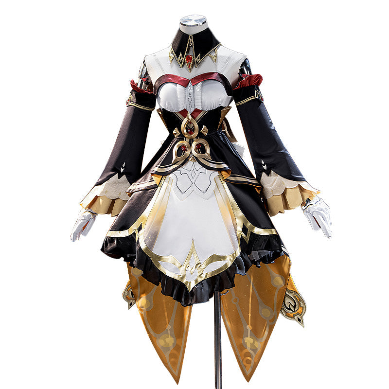 【Partially Ready For Ship】【Size S-2XL】DokiDoki-N Game Genshin Impact Cosplay Marionette Costume Sandrone Halloween