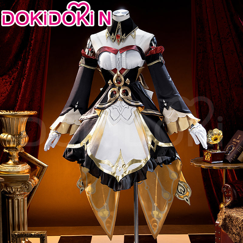 【Partially Ready For Ship】【Size S-2XL】DokiDoki-N Game Genshin Impact Cosplay Marionette Costume Sandrone Halloween