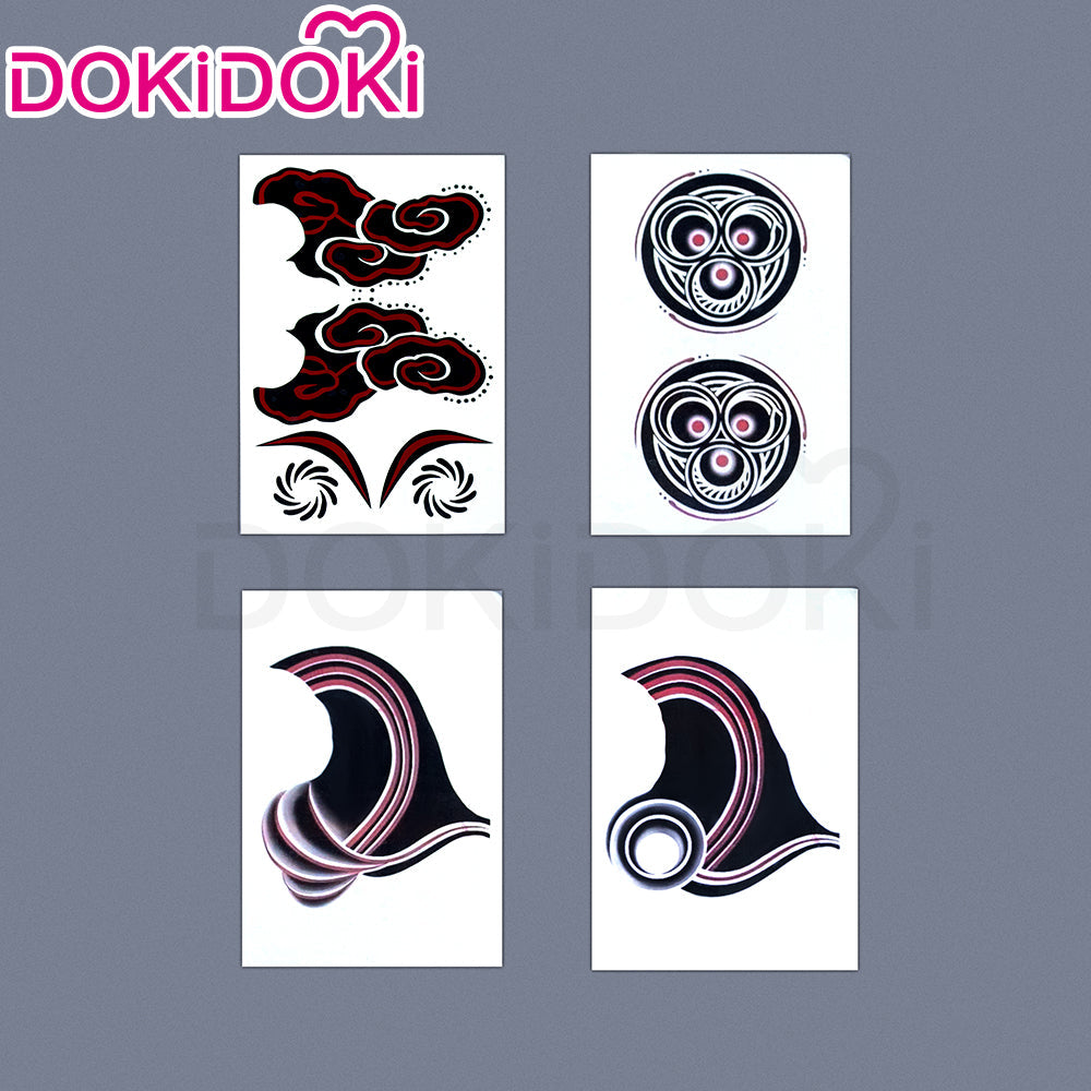 【Ready For Ship】【Front Lace】DokiDoki Anime GACHIAKUTA Cosplay Enjin Wig / Tattoo Short Spiky Blonde Hair